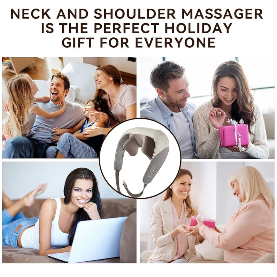 Electric Neck and Shoulder Pain Relief Massager