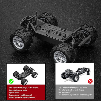 1:16 RC Monster Truck – 60KM/H | 4WD High-Speed Beast