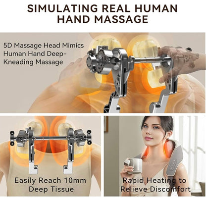 Electric Neck and Shoulder Pain Relief Massager