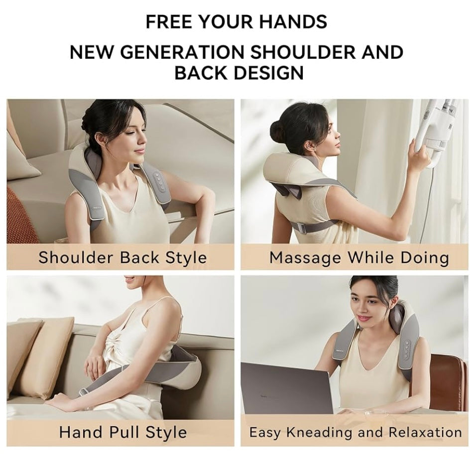 Electric Neck and Shoulder Pain Relief Massager