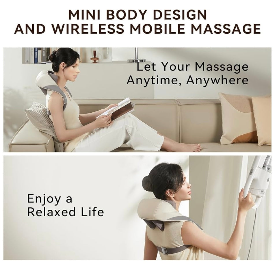 Electric Neck and Shoulder Pain Relief Massager