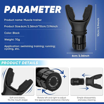 Breathing Trainer Respirator – Lung Exercise & Fitness Device for Home Health Care