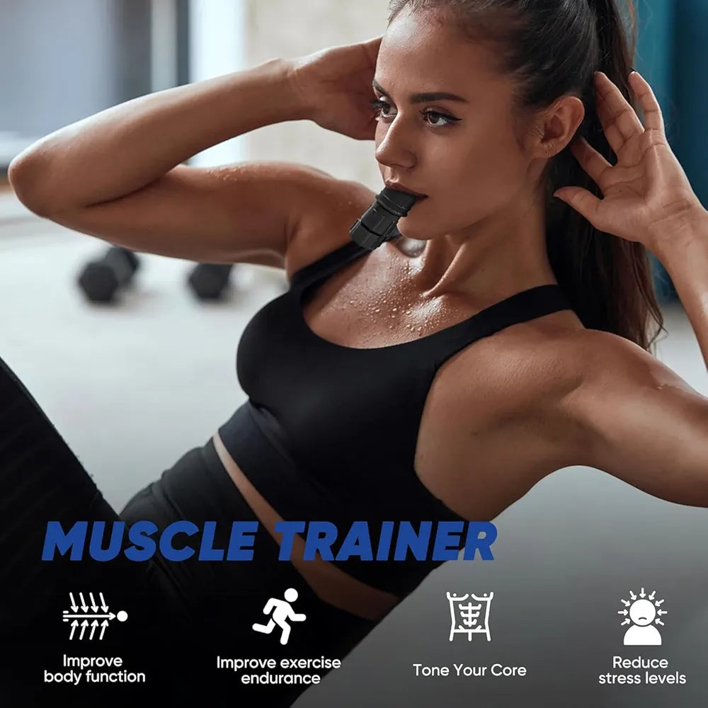 Breathing Trainer Respirator – Lung Exercise & Fitness Device for Home Health Care