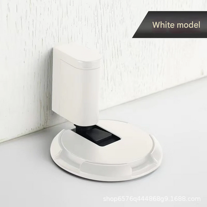 Invisible Mechanical Door Stopper – Punch-Free Zinc Alloy Floor-Mounted Stop